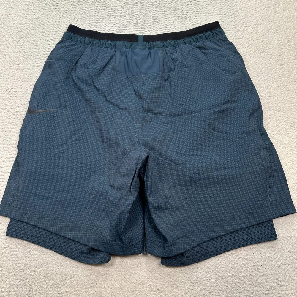 Nike Shorts Men's Size XL-T (Fits 34) Ripstop‎ Lined Athletic Running 9